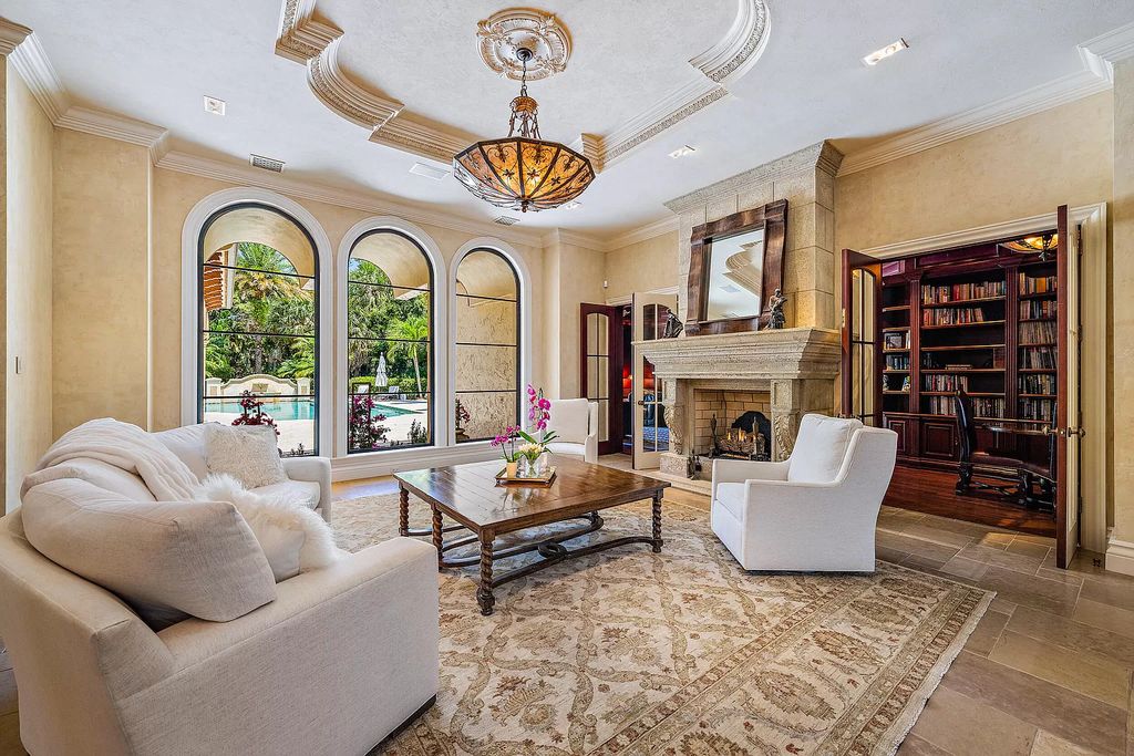 The Home in Palm Beach Gardens, a private custom estate on the largest homesite within Frenchman's Reserve offering luxurious amenities for both living and entertaining is now available for sale. This home located at 667 Hermitage Cir, Palm Beach Gardens, Florida
