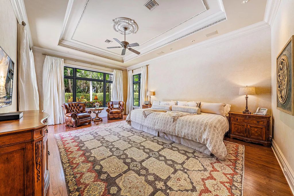 The Home in Palm Beach Gardens, a private custom estate on the largest homesite within Frenchman's Reserve offering luxurious amenities for both living and entertaining is now available for sale. This home located at 667 Hermitage Cir, Palm Beach Gardens, Florida