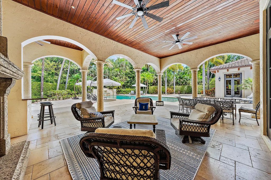 The Home in Palm Beach Gardens, a private custom estate on the largest homesite within Frenchman's Reserve offering luxurious amenities for both living and entertaining is now available for sale. This home located at 667 Hermitage Cir, Palm Beach Gardens, Florida