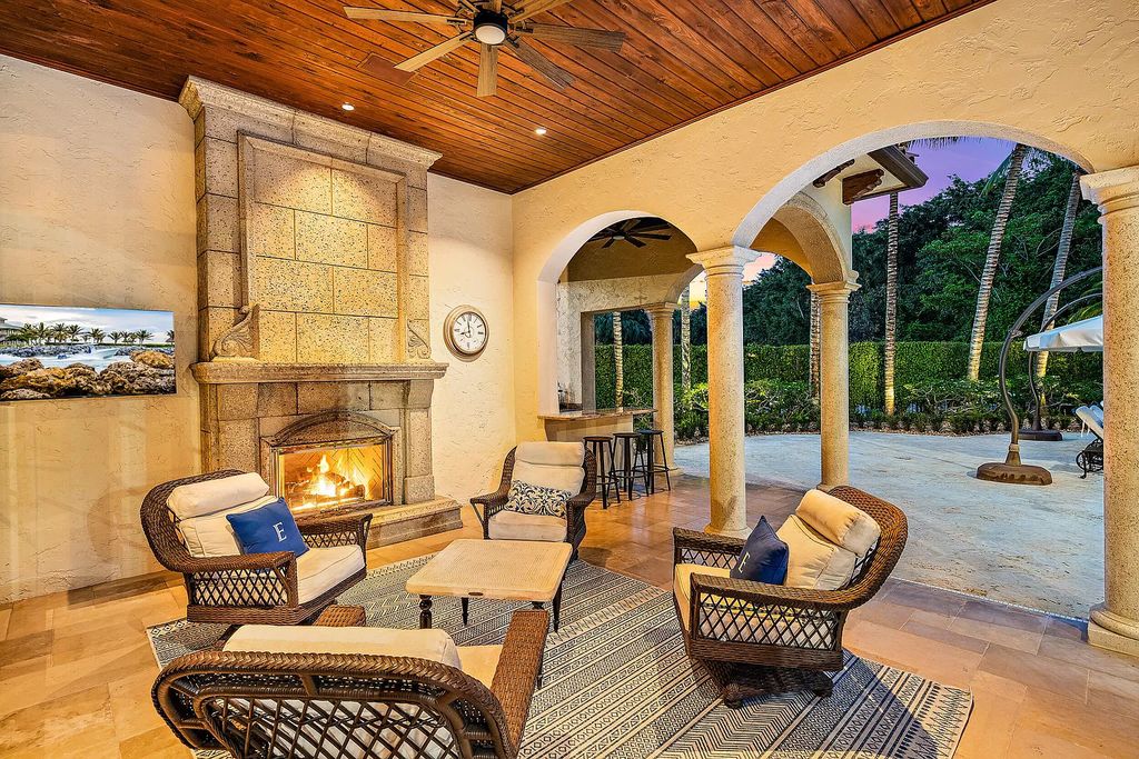 The Home in Palm Beach Gardens, a private custom estate on the largest homesite within Frenchman's Reserve offering luxurious amenities for both living and entertaining is now available for sale. This home located at 667 Hermitage Cir, Palm Beach Gardens, Florida