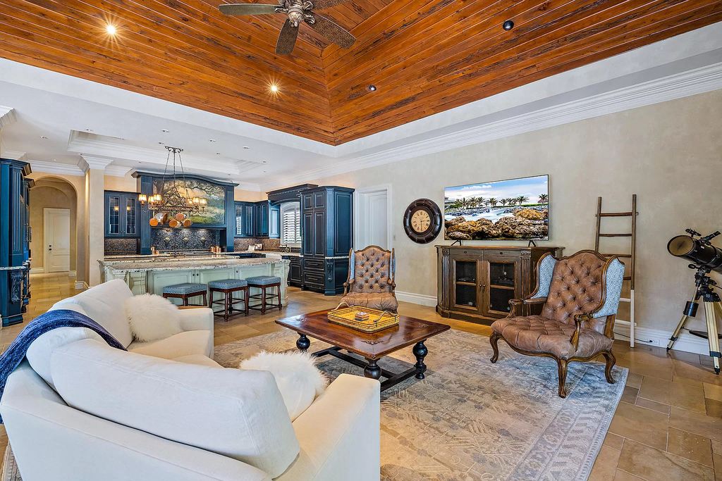 The Home in Palm Beach Gardens, a private custom estate on the largest homesite within Frenchman's Reserve offering luxurious amenities for both living and entertaining is now available for sale. This home located at 667 Hermitage Cir, Palm Beach Gardens, Florida