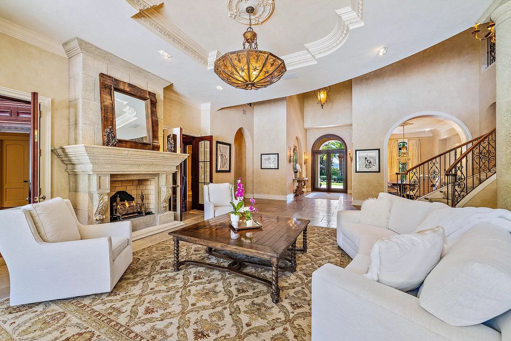 The Home in Palm Beach Gardens, a private custom estate on the largest homesite within Frenchman's Reserve offering luxurious amenities for both living and entertaining is now available for sale. This home located at 667 Hermitage Cir, Palm Beach Gardens, Florida