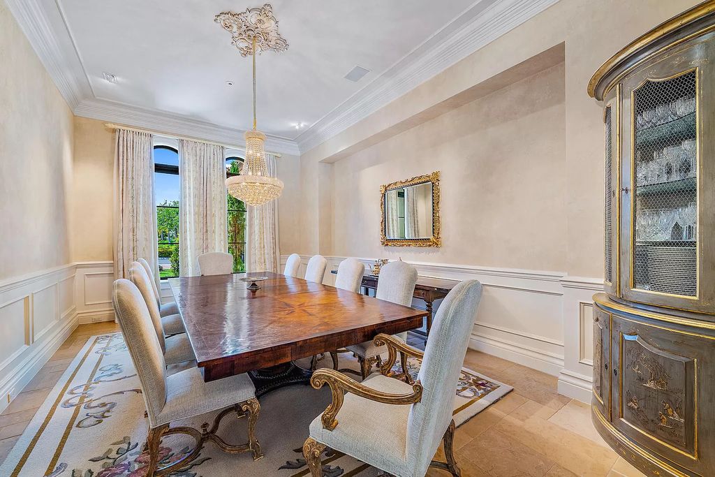 The Home in Palm Beach Gardens, a private custom estate on the largest homesite within Frenchman's Reserve offering luxurious amenities for both living and entertaining is now available for sale. This home located at 667 Hermitage Cir, Palm Beach Gardens, Florida