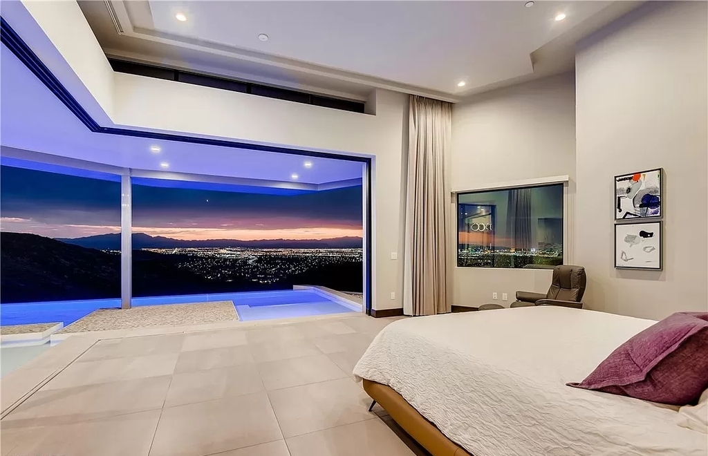 The Home in Henderson, a beautiful estate has a special exclusive view of the famous “Dragon’s Back” in MacDonald Highlands offering a completely comfortable and tranquil atmosphere is now available for sale. This home located at 665 Dragon Peak Dr, Henderson, Nevada