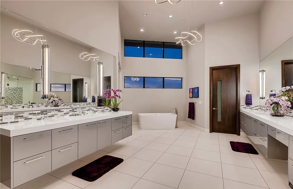 The Home in Henderson, a beautiful estate has a special exclusive view of the famous “Dragon’s Back” in MacDonald Highlands offering a completely comfortable and tranquil atmosphere is now available for sale. This home located at 665 Dragon Peak Dr, Henderson, Nevada