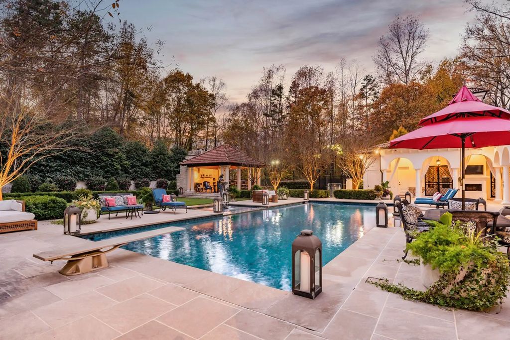 The Estate in Charlotte is an entertainers paradise and conveniently located, now available for sale. This home located at 8371 Providence Rd, Charlotte, North Carolina