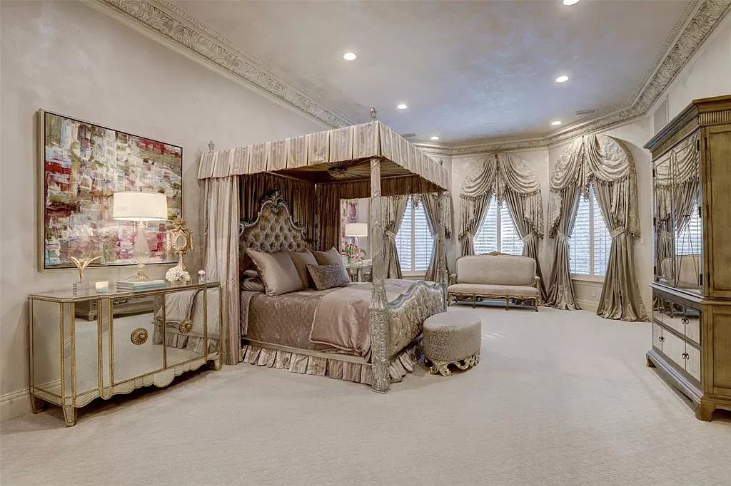 The Mansion in Tomball, a timeless estate with French style and old world charm featuring unique architectural design, attention to detail and the exceptional quality of materials is now available for sale. This home located at 36 Saddlebrook Ct, Tomball, Texas