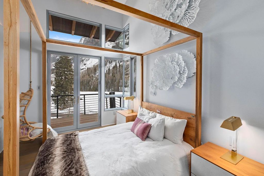 The Home in Telluride, an architectural marvel situated in a National Park-like setting at the east end of Telluride's box canyon & provides a front-row seat to two of Telluride's renowned landmarks is now available for sale. This home located at 430 Pandora Ln, Telluride, Colorado