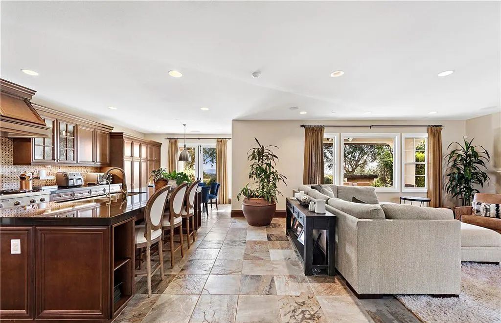 The Home in San Clemente, a beautifully upgraded residence offers panoramic ocean, valley, hill and city-light views from indoor and outdoor living areas is now available for sale. This home located at 18 Via Alcamo, San Clemente, California