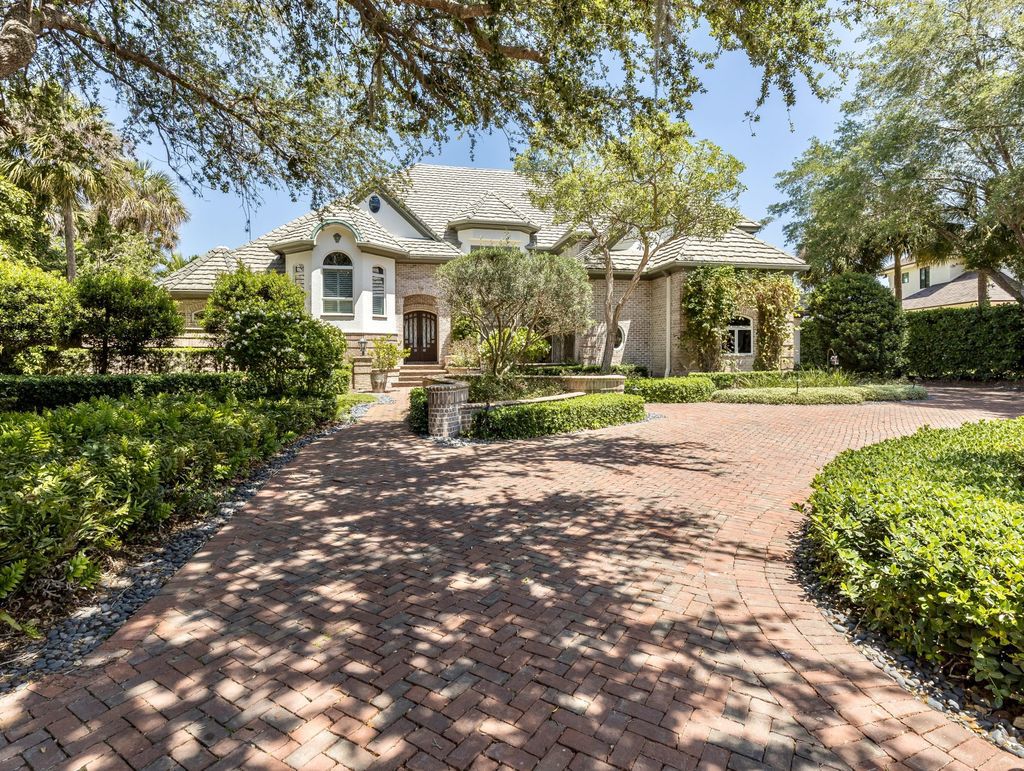 The Home in Fort Myers, a premiere luxury residence recently enhanced to perfection inside and out along with a total array of amenities including dining, social activities, and fitness, tennis, resort pool and playground is now available for sale. This house located at 15761 Grey Friars Ct, Fort Myers, Florida