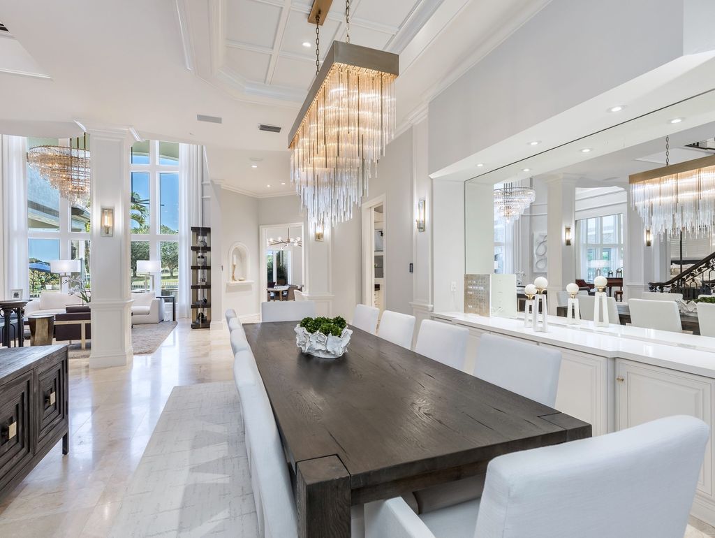 The Home in Fort Myers, a premiere luxury residence recently enhanced to perfection inside and out along with a total array of amenities including dining, social activities, and fitness, tennis, resort pool and playground is now available for sale. This house located at 15761 Grey Friars Ct, Fort Myers, Florida