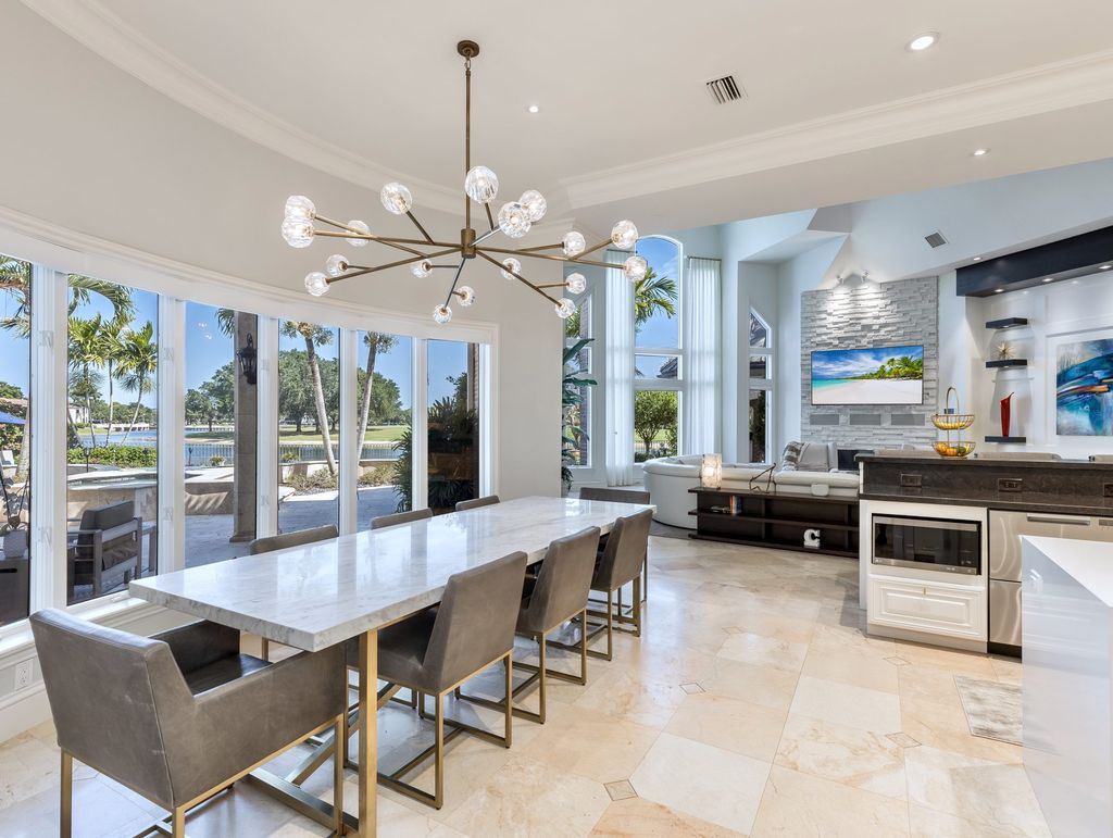 The Home in Fort Myers, a premiere luxury residence recently enhanced to perfection inside and out along with a total array of amenities including dining, social activities, and fitness, tennis, resort pool and playground is now available for sale. This house located at 15761 Grey Friars Ct, Fort Myers, Florida