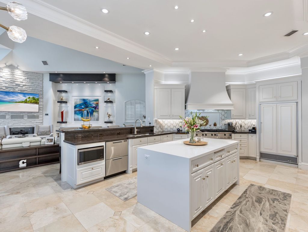 The Home in Fort Myers, a premiere luxury residence recently enhanced to perfection inside and out along with a total array of amenities including dining, social activities, and fitness, tennis, resort pool and playground is now available for sale. This house located at 15761 Grey Friars Ct, Fort Myers, Florida