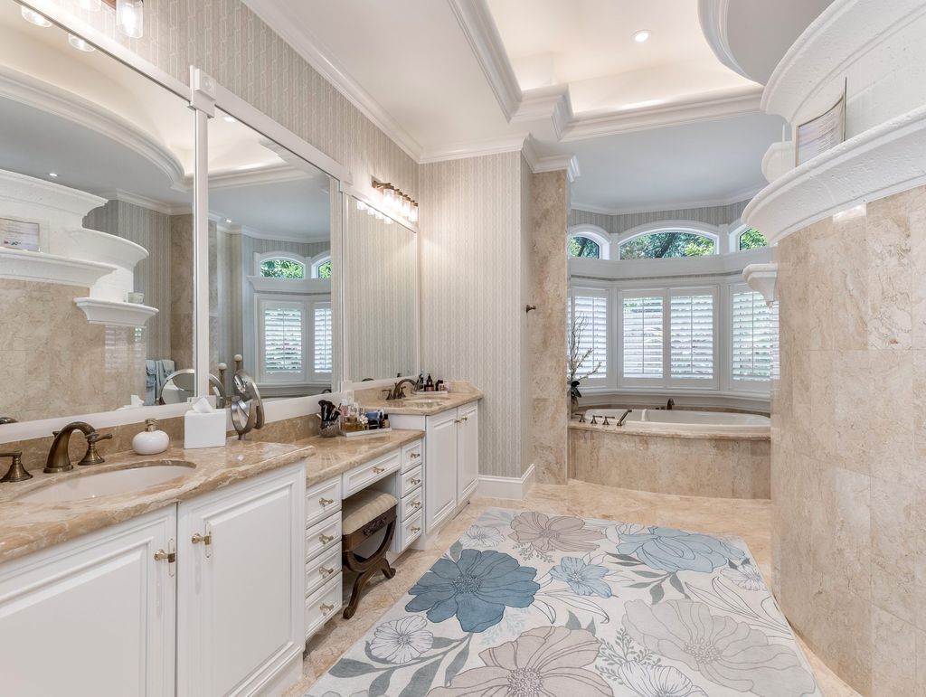 The Home in Fort Myers, a premiere luxury residence recently enhanced to perfection inside and out along with a total array of amenities including dining, social activities, and fitness, tennis, resort pool and playground is now available for sale. This house located at 15761 Grey Friars Ct, Fort Myers, Florida