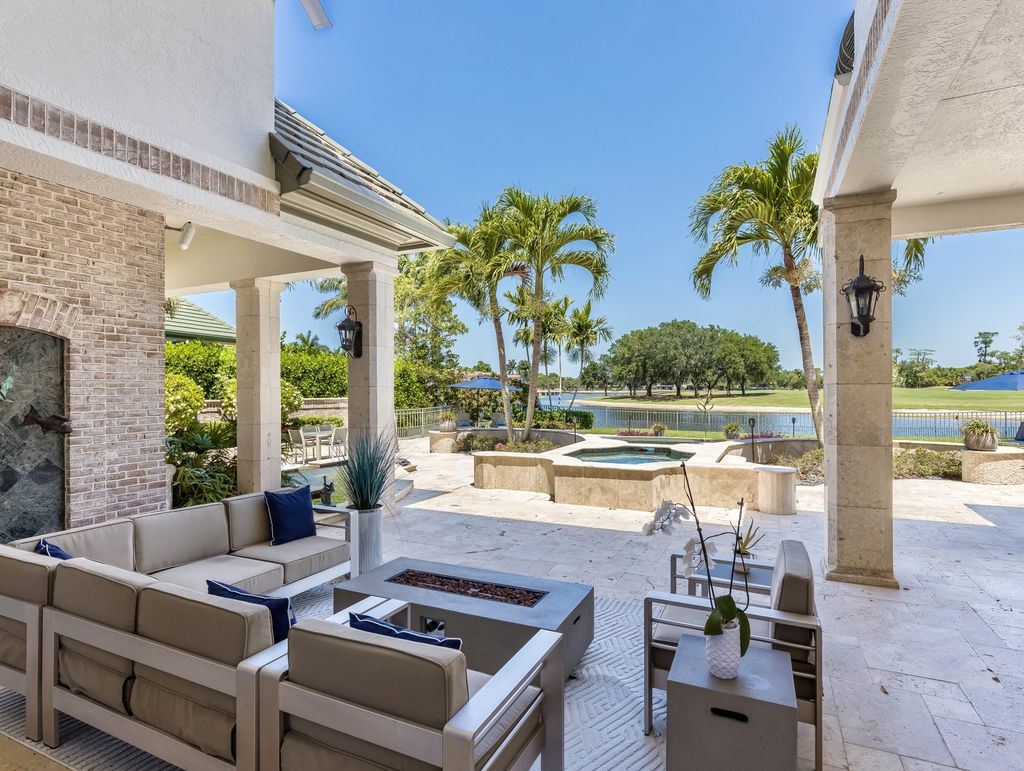 The Home in Fort Myers, a premiere luxury residence recently enhanced to perfection inside and out along with a total array of amenities including dining, social activities, and fitness, tennis, resort pool and playground is now available for sale. This house located at 15761 Grey Friars Ct, Fort Myers, Florida