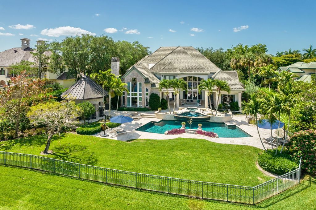The Home in Fort Myers, a premiere luxury residence recently enhanced to perfection inside and out along with a total array of amenities including dining, social activities, and fitness, tennis, resort pool and playground is now available for sale. This house located at 15761 Grey Friars Ct, Fort Myers, Florida