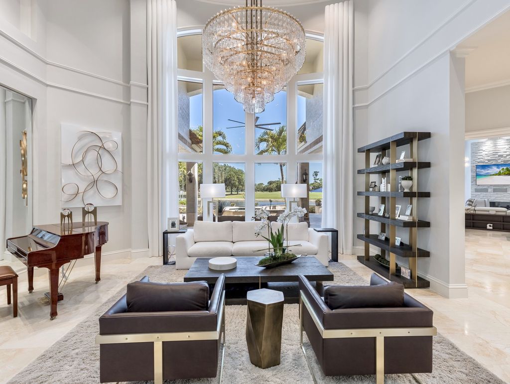 The Home in Fort Myers, a premiere luxury residence recently enhanced to perfection inside and out along with a total array of amenities including dining, social activities, and fitness, tennis, resort pool and playground is now available for sale. This house located at 15761 Grey Friars Ct, Fort Myers, Florida
