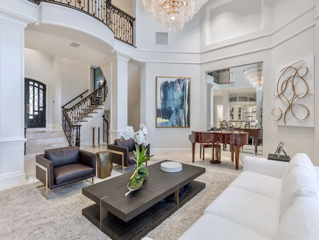 The Home in Fort Myers, a premiere luxury residence recently enhanced to perfection inside and out along with a total array of amenities including dining, social activities, and fitness, tennis, resort pool and playground is now available for sale. This house located at 15761 Grey Friars Ct, Fort Myers, Florida