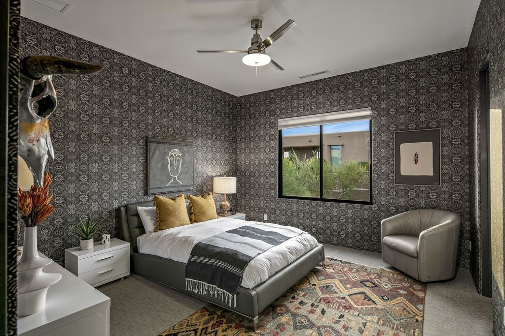 The Home in Scottsdale, a stunning desert contemporary estate which all on one level with open, airy and inviting floor plan encourages the seamless indoor outdoor living experience that is so unique to Arizona  is now available for sale. This home located at 39813 N 103rd Way, Scottsdale, Arizona