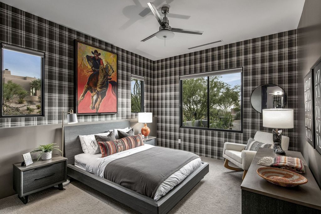 The Home in Scottsdale, a stunning desert contemporary estate which all on one level with open, airy and inviting floor plan encourages the seamless indoor outdoor living experience that is so unique to Arizona  is now available for sale. This home located at 39813 N 103rd Way, Scottsdale, Arizona