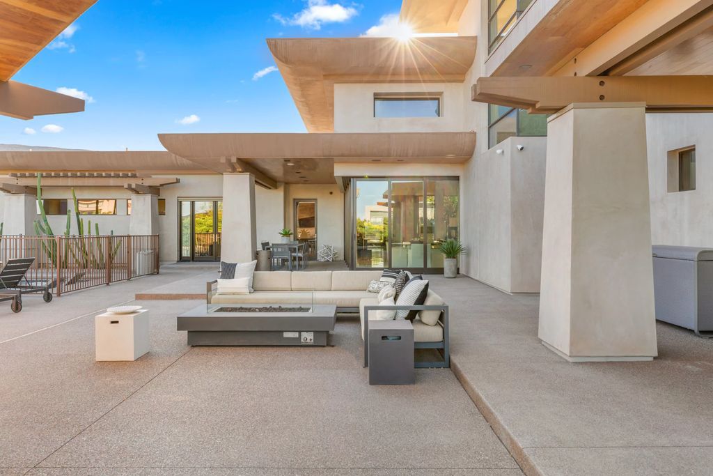 The Home in Las Vegas, an exceptional property boasts the pinnacle of luxury living with amazing entertaining features including resort-style backyard, pool & spa, elevator, kitchen pavilion, fire table, & an expansive turf area and more is now available for sale. This home located at 16 Flying Cloud Ln, Las Vegas, Nevada