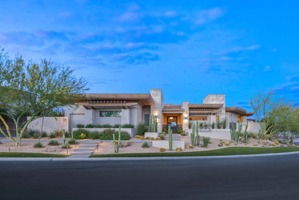 The Home in Las Vegas, an exceptional property boasts the pinnacle of luxury living with amazing entertaining features including resort-style backyard, pool & spa, elevator, kitchen pavilion, fire table, & an expansive turf area and more is now available for sale. This home located at 16 Flying Cloud Ln, Las Vegas, Nevada