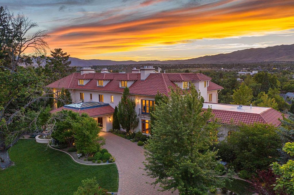 631 California Avenue, Reno, Nevada is a historic mansion has been meticulously restored using only the finest materials and craftsmanship boasting panoramic views of Downtown Reno, and surrounding Mountains.