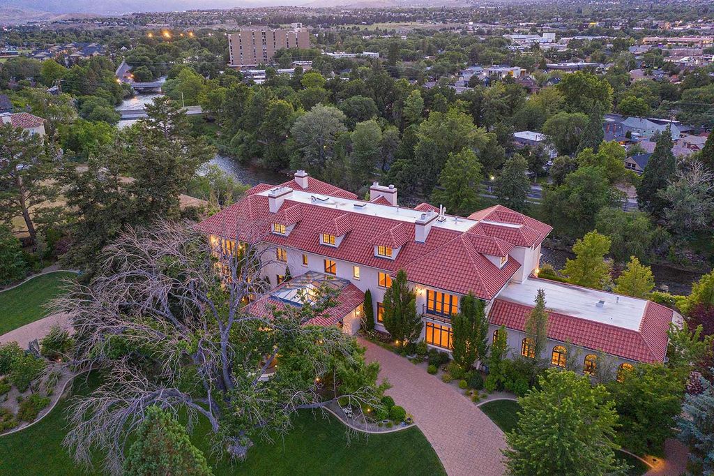 631 California Avenue, Reno, Nevada is a historic mansion has been meticulously restored using only the finest materials and craftsmanship boasting panoramic views of Downtown Reno, and surrounding Mountains.