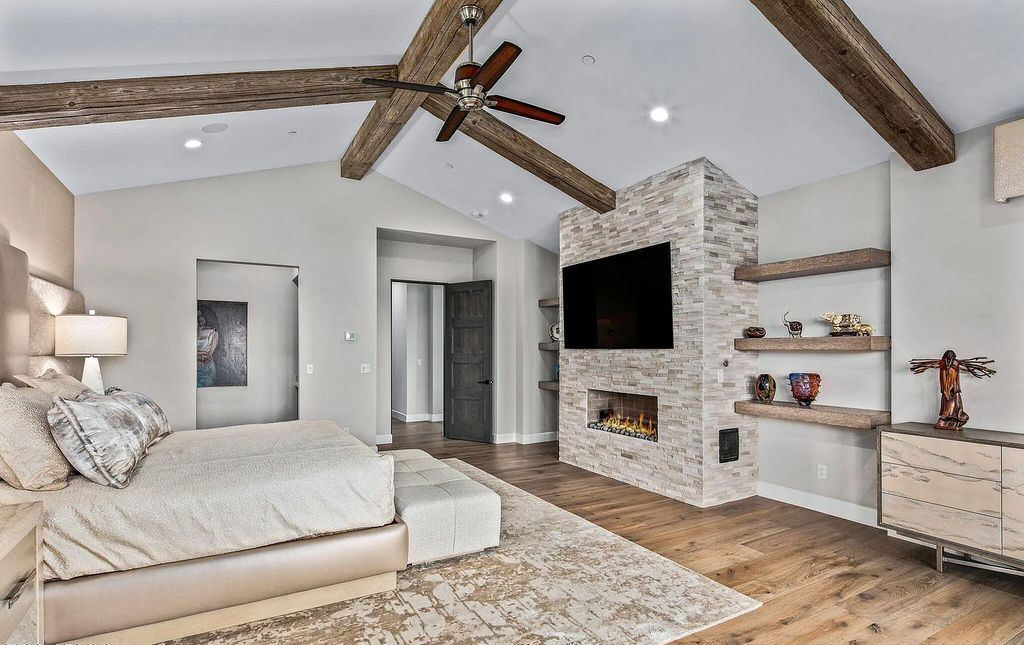 The Home in Scottsdale, a nearly brand new modern farmhouse was upgraded both inside and out set on the beautiful 10th fairway of the award winning Mirabel Club community's Tom Fazio designed golf course is now available for sale. This home located at 36931 N 102nd Pl, Scottsdale, Arizona