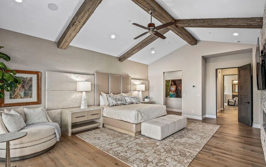 The Home in Scottsdale, a nearly brand new modern farmhouse was upgraded both inside and out set on the beautiful 10th fairway of the award winning Mirabel Club community's Tom Fazio designed golf course is now available for sale. This home located at 36931 N 102nd Pl, Scottsdale, Arizona