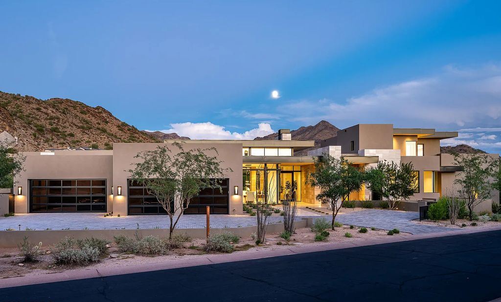 The Home in Scottsdale, a contemporary Bing Hu masterpiece located in the prestigious country club neighborhood of DC Ranch raises the bar for excellence is now available for sale. This home located at 9820 E Thompson Peak Pkwy UNIT 826, Scottsdale, Arizona