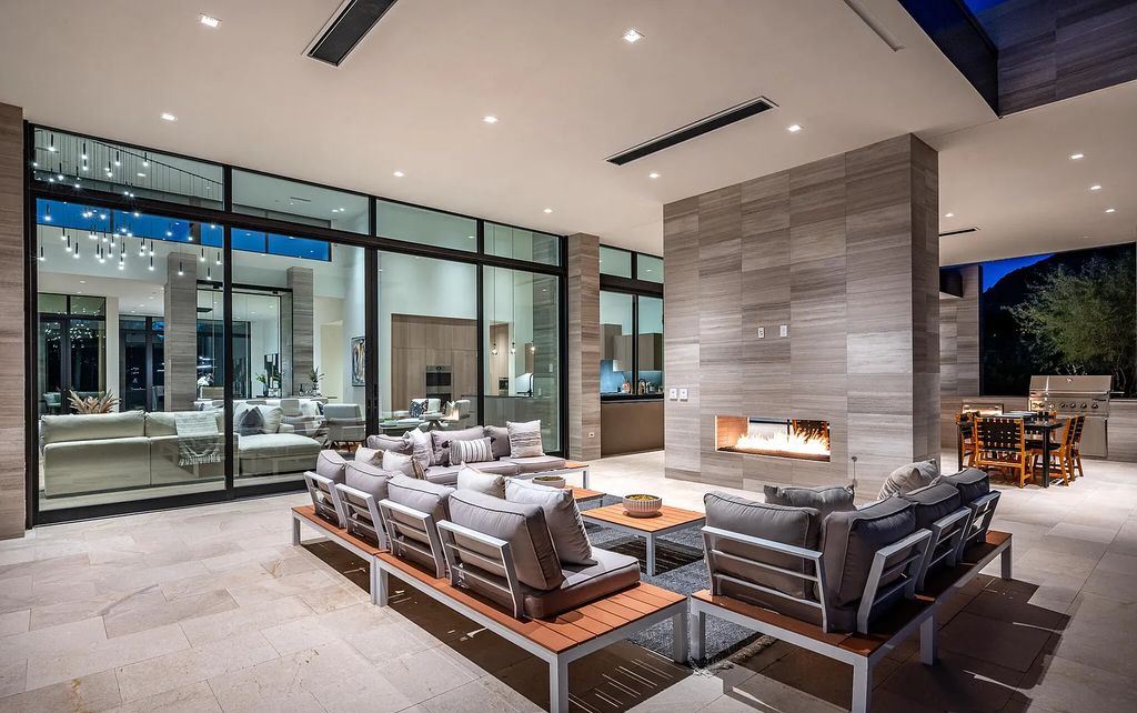The Home in Scottsdale, a contemporary Bing Hu masterpiece located in the prestigious country club neighborhood of DC Ranch raises the bar for excellence is now available for sale. This home located at 9820 E Thompson Peak Pkwy UNIT 826, Scottsdale, Arizona