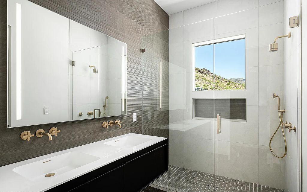 The Home in Scottsdale, a contemporary Bing Hu masterpiece located in the prestigious country club neighborhood of DC Ranch raises the bar for excellence is now available for sale. This home located at 9820 E Thompson Peak Pkwy UNIT 826, Scottsdale, Arizona