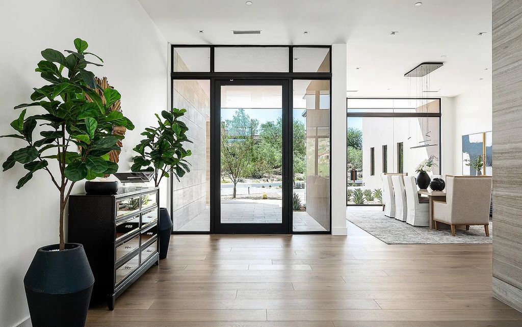 The Home in Scottsdale, a contemporary Bing Hu masterpiece located in the prestigious country club neighborhood of DC Ranch raises the bar for excellence is now available for sale. This home located at 9820 E Thompson Peak Pkwy UNIT 826, Scottsdale, Arizona