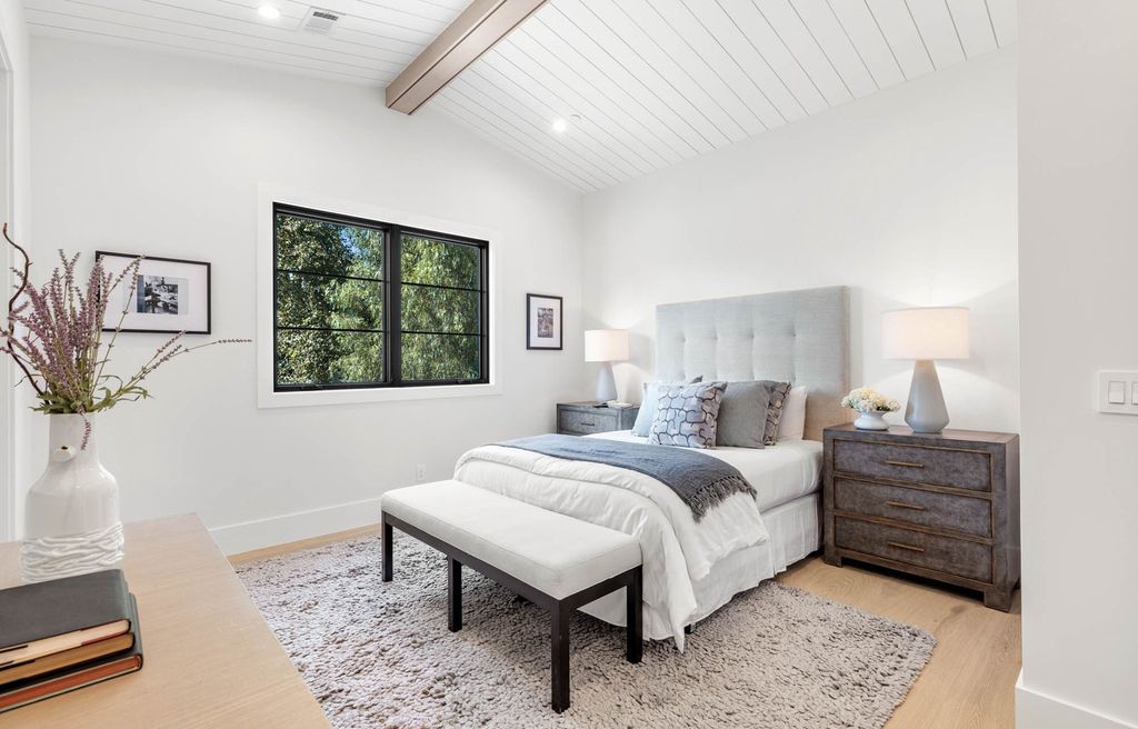 The Home in Tarzana, a secluded residence has been meticulously crafted with luxury comfort in mind offering an exquisite living experience is now available for sale. This home located at 5124 Calvin Ave, Tarzana, California