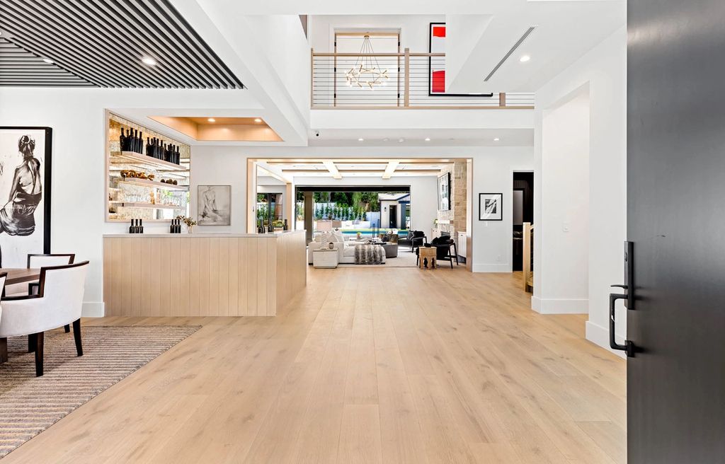 The Home in Tarzana, a secluded residence has been meticulously crafted with luxury comfort in mind offering an exquisite living experience is now available for sale. This home located at 5124 Calvin Ave, Tarzana, California
