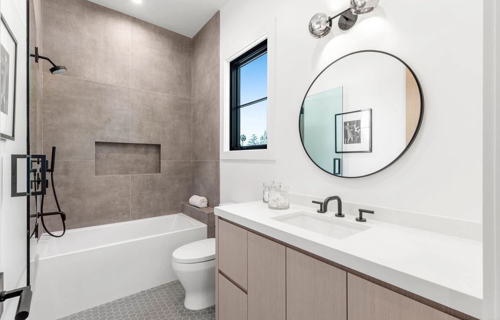 The Home in Tarzana, a secluded residence has been meticulously crafted with luxury comfort in mind offering an exquisite living experience is now available for sale. This home located at 5124 Calvin Ave, Tarzana, California