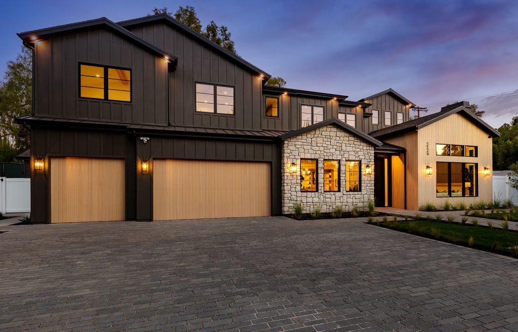 The Home in Tarzana, a secluded residence has been meticulously crafted with luxury comfort in mind offering an exquisite living experience is now available for sale. This home located at 5124 Calvin Ave, Tarzana, California