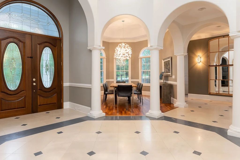 The Residence in Asheville is carefully considered and thoughtfully planned with plenty of entertaining spaces, now available for sale. This home located at 18 Cedar Hill Dr, Asheville, North Carolina