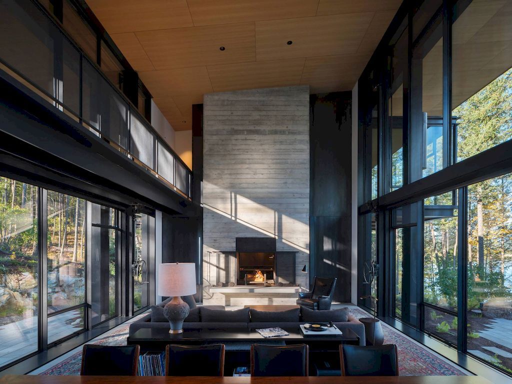 Dragonfly House, a Wonderful Indoor - Outdoor House by Olson Kundig