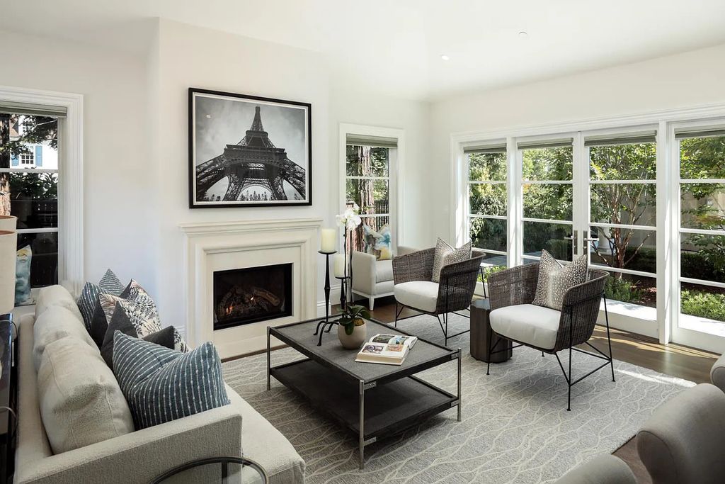 54 Mulberry Ln, Atherton, California is meticulously maintained estate sits on over an acre of level, flat grounds and positioned on the lot to capture abundant light throughout the day.