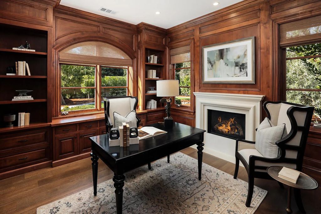 54 Mulberry Ln, Atherton, California is meticulously maintained estate sits on over an acre of level, flat grounds and positioned on the lot to capture abundant light throughout the day.