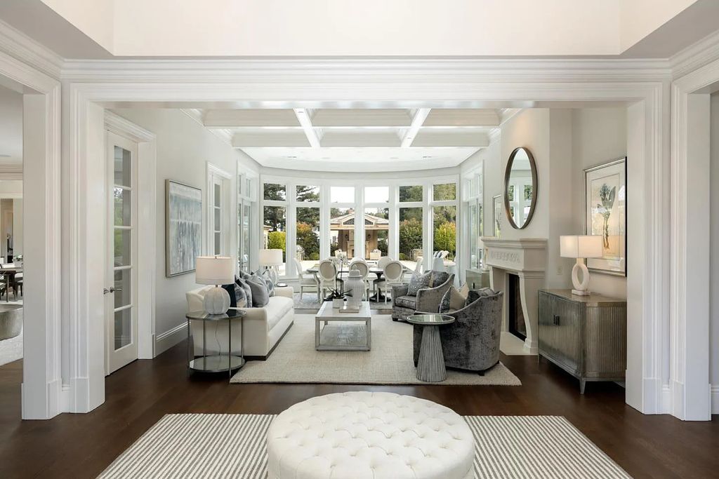 54 Mulberry Ln, Atherton, California is meticulously maintained estate sits on over an acre of level, flat grounds and positioned on the lot to capture abundant light throughout the day.
