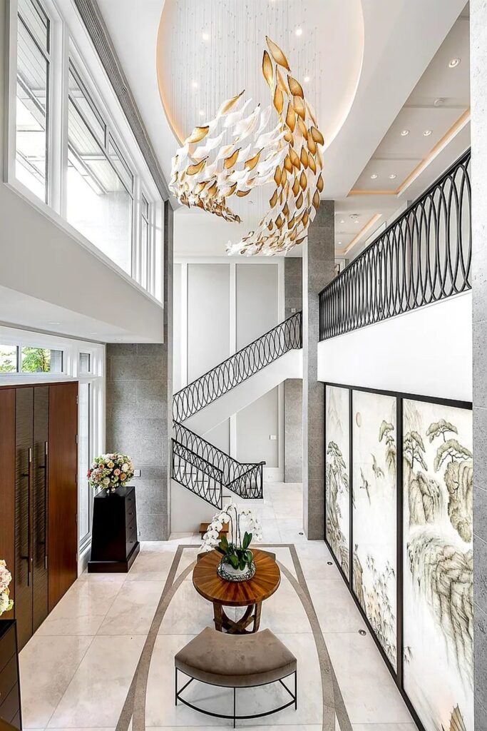 The Estate in West Vancouver is a luxurious home projecting architectural elegance and grandeur with classic modern design and rich materials now available for sale. This home located at 730 Fairmile Rd, West Vancouver, BC V7S 1R2, Canada; offering 08 bedrooms and 11 bathrooms with 14,759 square feet of living spaces.