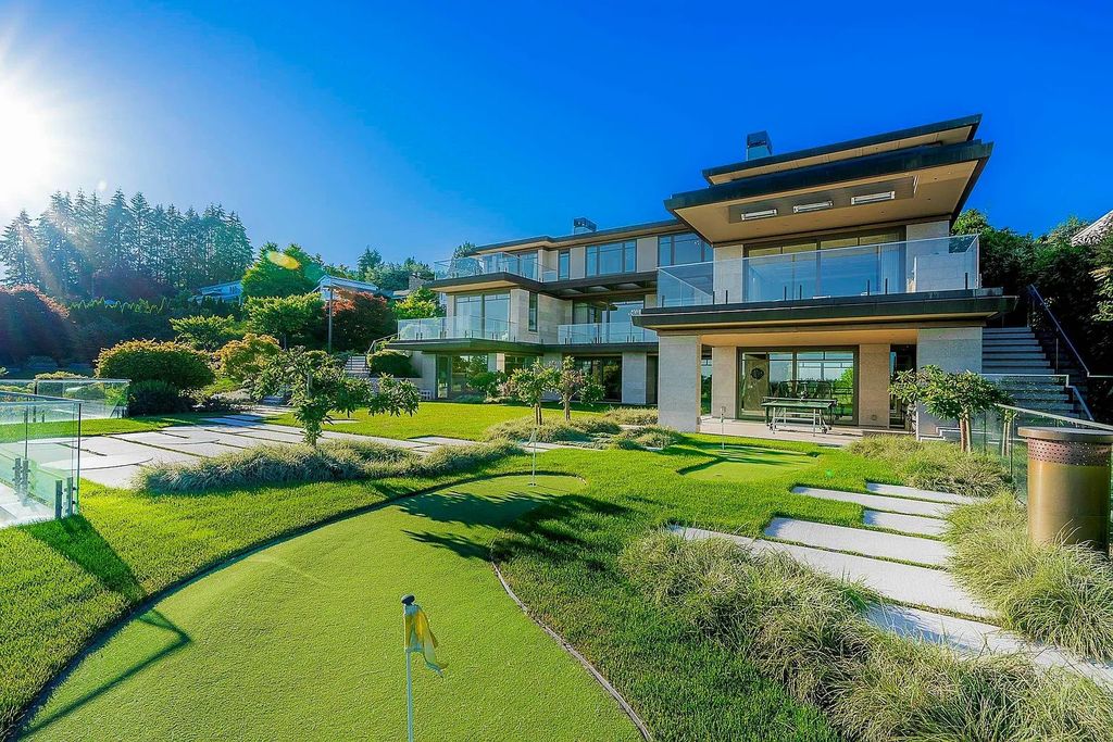 The Estate in West Vancouver is a luxurious home projecting architectural elegance and grandeur with classic modern design and rich materials now available for sale. This home located at 730 Fairmile Rd, West Vancouver, BC V7S 1R2, Canada; offering 08 bedrooms and 11 bathrooms with 14,759 square feet of living spaces.