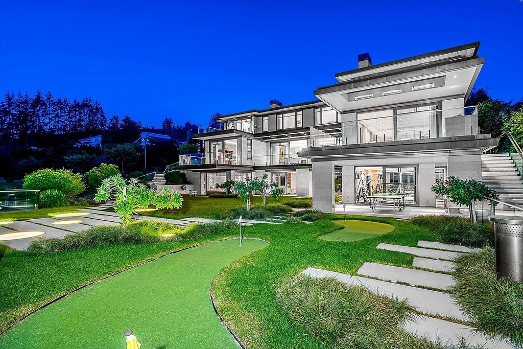 The Estate in West Vancouver is a luxurious home projecting architectural elegance and grandeur with classic modern design and rich materials now available for sale. This home located at 730 Fairmile Rd, West Vancouver, BC V7S 1R2, Canada; offering 08 bedrooms and 11 bathrooms with 14,759 square feet of living spaces.