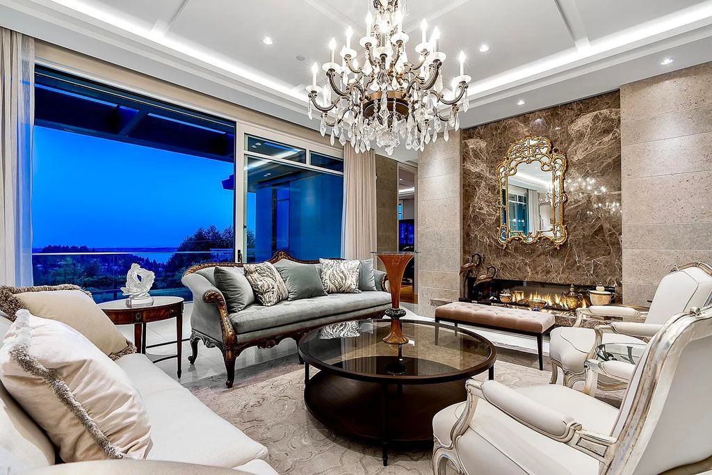 The Estate in West Vancouver is a luxurious home projecting architectural elegance and grandeur with classic modern design and rich materials now available for sale. This home located at 730 Fairmile Rd, West Vancouver, BC V7S 1R2, Canada; offering 08 bedrooms and 11 bathrooms with 14,759 square feet of living spaces.