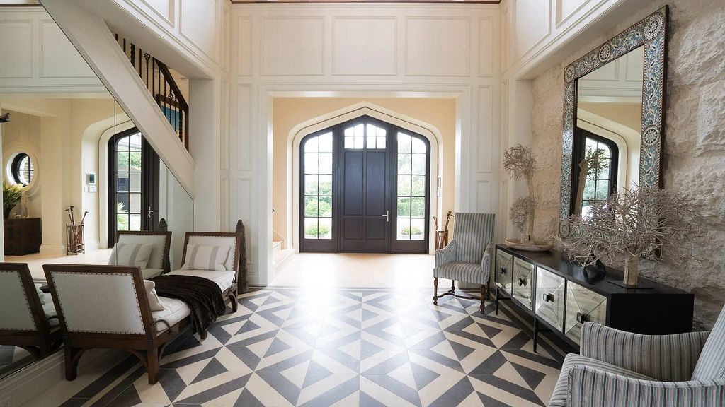 The Mansion in Highland Beach, a trophy property delivers over 150 feet of private manicured beachfront  on nearly 2 acres featuring modern French-Eclectic architecture, transitional interiors is now available for sale. This home located at 2455 S Ocean Blvd, Highland Beach, Florida