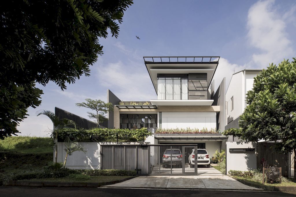MH Residence with Modern Tropical Style in Indonesia by Studio Avana