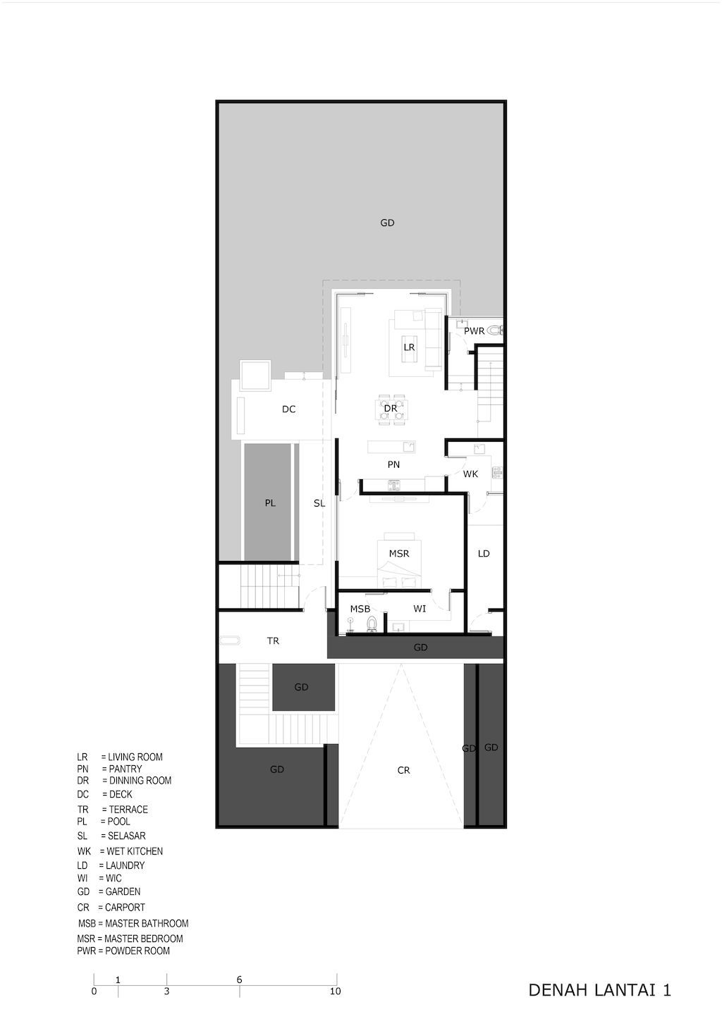 MH Residence with Modern Tropical Style in Indonesia by Studio Avana 13